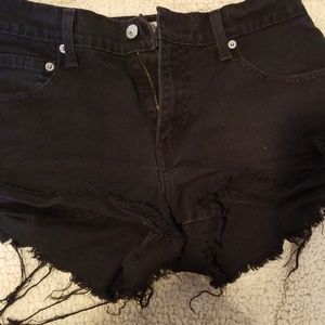 Black shorts Levi's